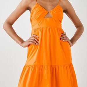 Rails Vibrant Orange Mini Dress